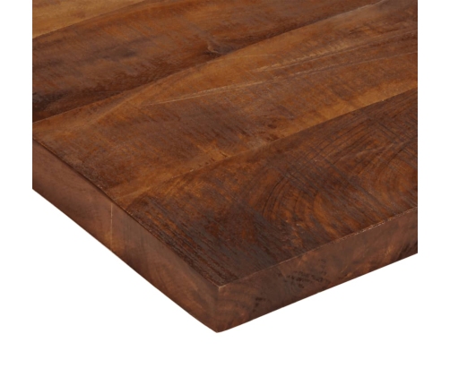 Tablero mesa rectangular madera maciza reciclada 80x70x2,5 cm