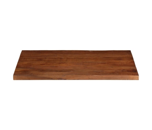 Tablero mesa rectangular madera maciza reciclada 100x80x2,5 cm