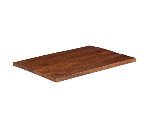 Tablero mesa rectangular madera maciza reciclada 110x80x2,5 cm