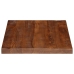 Tablero mesa rectangular madera maciza reciclada 80x70x3,8 cm