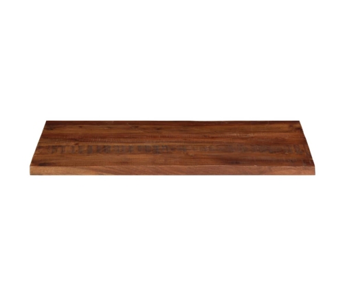 Tablero mesa rectangular madera maciza reciclada 100x70x3,8 cm