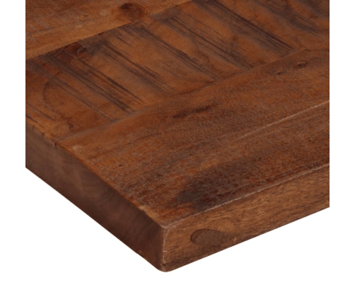 Tablero mesa rectangular madera maciza reciclada 100x70x3,8 cm