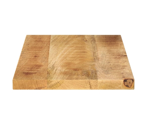 Tablero mesa rectangular madera maciza mango rugosa 50x20x2,5cm