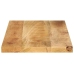 Tablero mesa rectangular madera maciza mango rugosa 50x20x2,5cm