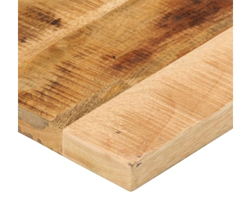 Tablero mesa rectangular madera maciza mango rugosa 50x20x2,5cm