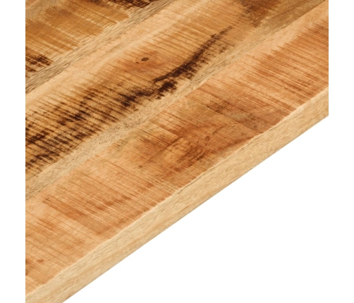 Tablero mesa rectangular madera maciza mango rugosa 50x20x2,5cm