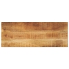 Tablero mesa rectangular madera maciza mango rugosa 70x20x2,5cm