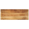 Tablero mesa rectangular madera maciza mango rugosa 90x20x2,5cm