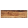 Tablero mesa rectangular madera mango rugosa 100x20x2,5cm