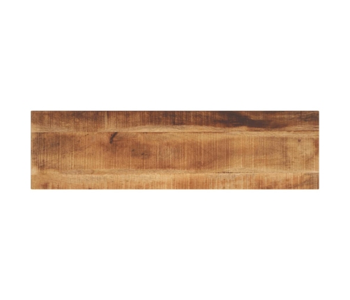 Tablero mesa rectangular madera mango rugosa 100x20x2,5cm