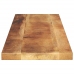 Tablero mesa rectangular madera mango rugosa 100x20x2,5cm