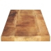 Tablero de mesa rectangular madera mango rugosa 110x20x2,5 cm