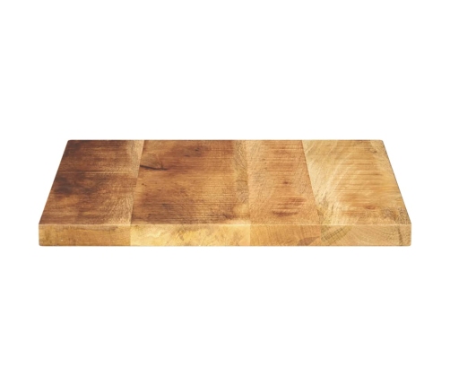 Tablero de mesa cuadrado madera maciza de mango 40x40x2,5 cm