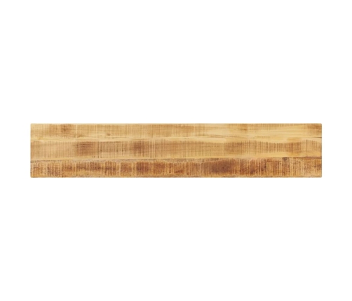 Tablero de mesa rectangular madera mango rugosa 160x40x2,5 cm