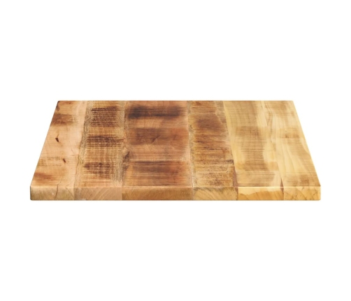 Tablero de mesa rectangular madera maciza mango 70x50x2,5 cm