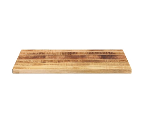 Tablero de mesa rectangular madera maciza mango 90x50x2,5 cm