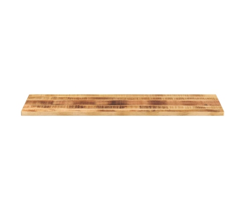 Tablero de mesa rectangular madera maciza mango 140x50x2,5 cm