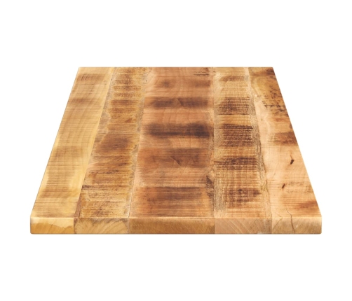 Tablero de mesa rectangular madera maciza mango 140x50x2,5 cm