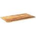 Tablero de mesa rectangular madera mango rugosa 110x60x2,5 cm
