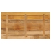 Tablero de mesa rectangular madera mango rugosa 120x60x2,5 cm