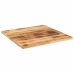 Tablero de mesa cuadrado madera maciza de mango 80x80x2,5 cm