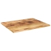 Tablero de mesa rectangular madera mango rugosa 90x80x2,5 cm