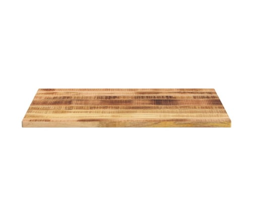 Tablero de mesa rectangular madera maciza mango 110x80x2,5 cm