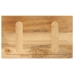 Tablero de mesa rectangular madera mango rugosa 50x20x3,8 cm