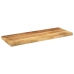 Tablero de mesa rectangular madera mango rugosa 90x20x3,8 cm