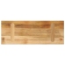 Tablero de mesa rectangular madera mango rugosa 90x20x3,8 cm