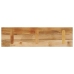 Tablero de mesa rectangular madera mango rugosa 100x20x3,8 cm