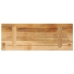 Tablero mesa rectangular madera maciza mango rugosa 80x30x3,8cm