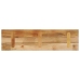 Tablero de mesa rectangular madera mango rugosa 100x30x3,8 cm