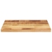 Tablero de mesa cuadrado madera maciza rugosa mango 60x50x3,8cm