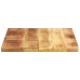 Tablero de mesa cuadrado madera maciza rugosa mango 60x50x3,8cm