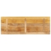 Tablero de mesa rectangular madera mango rugosa 140x50x3,8 cm