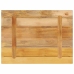 Tablero de mesa rectangular madera mango rugosa 70x60x3,8 cm