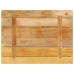 Tablero de mesa rectangular madera mango rugosa 80x60x3,8 cm