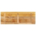 Tablero de mesa rectangular madera mango rugosa 140x60x3,8 cm