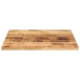 Tablero de mesa cuadrado madera mango rugosa 80x80x3,8 cm