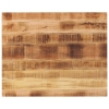 Tablero de mesa rectangular madera mango rugosa 100x80x3,8 cm