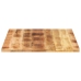 Tablero de mesa rectangular madera mango rugosa 100x80x3,8 cm