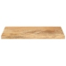 Tablero de mesa rectangular madera maciza mango 40x20x2,5 cm