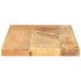 Tablero de mesa rectangular madera maciza mango 40x20x2,5 cm