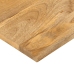 Tablero de mesa rectangular madera maciza mango 40x20x2,5 cm