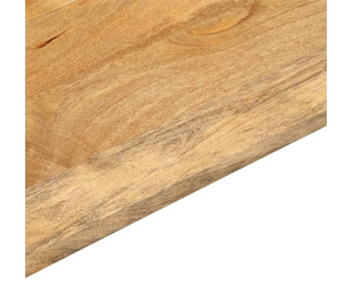 Tablero de mesa rectangular madera maciza mango 40x20x2,5 cm