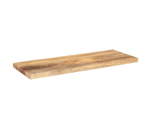 Tablero de mesa rectangular madera maciza mango 70x20x2,5 cm