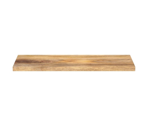 Tablero de mesa rectangular madera maciza mango 90x20x2,5 cm