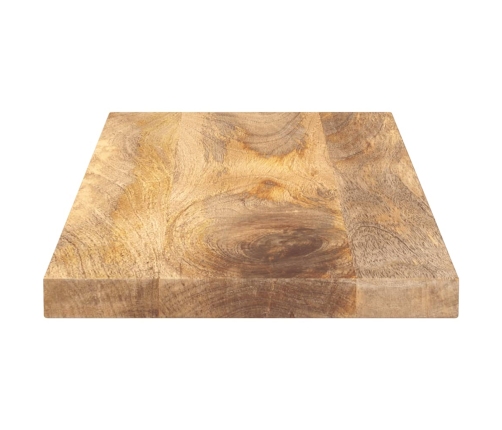 Tablero de mesa rectangular madera maciza mango 90x20x2,5 cm