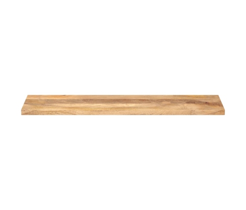 Tablero de mesa rectangular madera maciza mango 100x20x2,5 cm